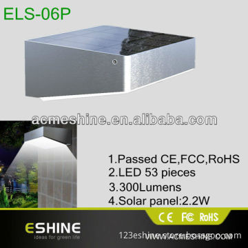 High Lumen Led Solar Motion Sensor Wall Light